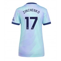 Camiseta Arsenal Oleksandr Zinchenko #17 Tercera Equipación Replica 2024-25 para mujer mangas cortas